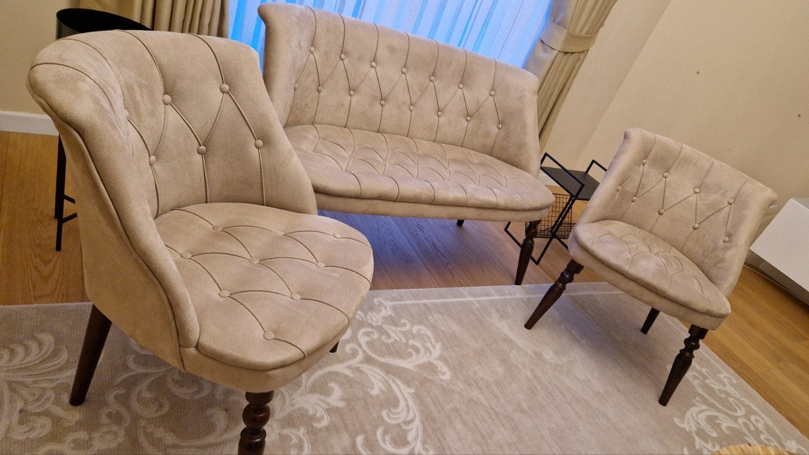 -1 fauteuil 2 pers zit
- 2 fauteuils zit stoelen als nieuw., Ophalen, Nieuw, Stof, Vintage