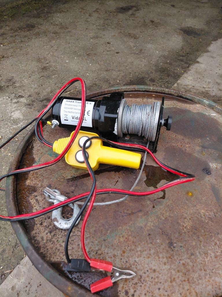 Winch 12v., Enlèvement ou Envoi