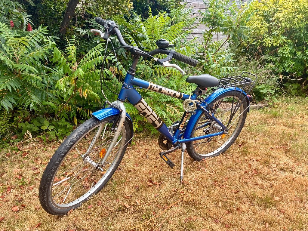 Thompson jongensfiets 24 inch, Fietsen en Brommers, Ophalen, Thompson, Handrem, Gebruikt