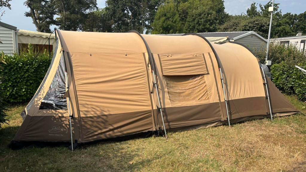 Bardani Mambo Beach tunneltent voor 4 personen, Caravans en Kamperen, Tenten, Ophalen, Gebruikt, Tot en met 4
