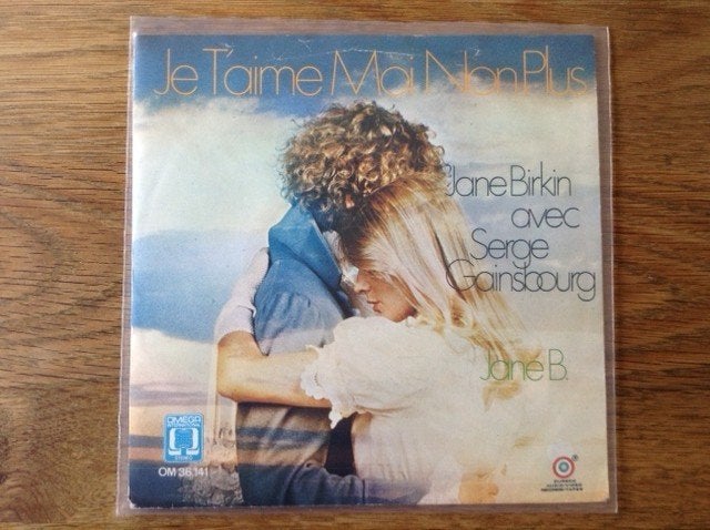 single jane birkin avec serge gainsbourg, Cd's en Dvd's, Vinyl Singles, 7 inch, Ophalen of Verzenden, Fotohoes, Pop