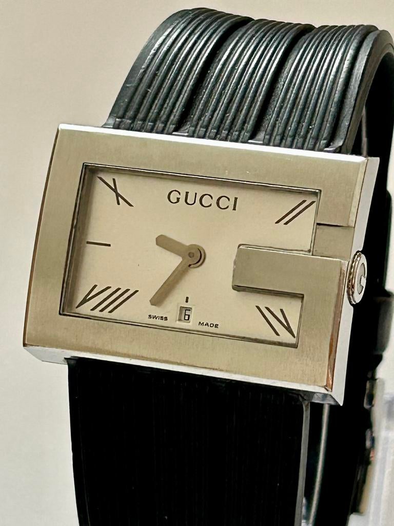 Gucci 100M uniseks horloge, Overige merken, Staal, Polshorloge, Kunststof