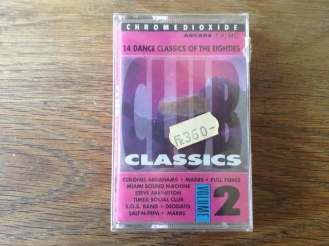 muziekcassette club classics, Cd's en Dvd's, Cassettebandjes, Overige genres, 1 bandje, Ophalen of Verzenden, Origineel