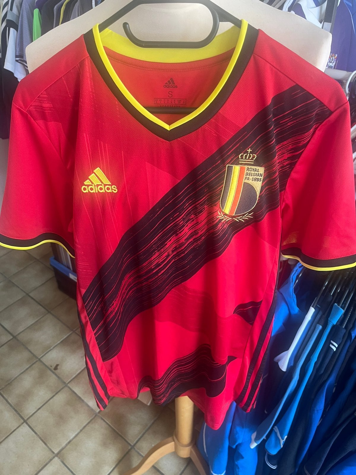Maillot Belgium n22 Doku, Enlèvement ou Envoi, Comme neuf, Maillot