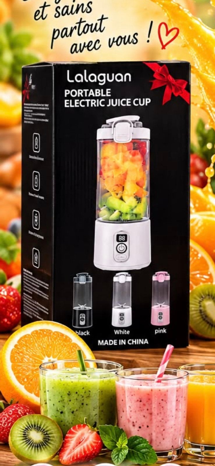 machine à jus portable, Enlèvement, Neuf, Électrique