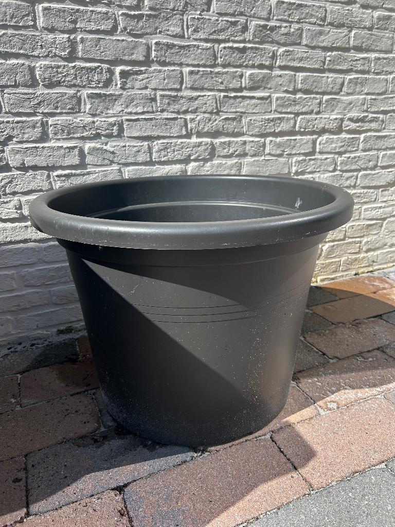 Grote bloempot, Balcon, Rond, Comme neuf, Synthétique