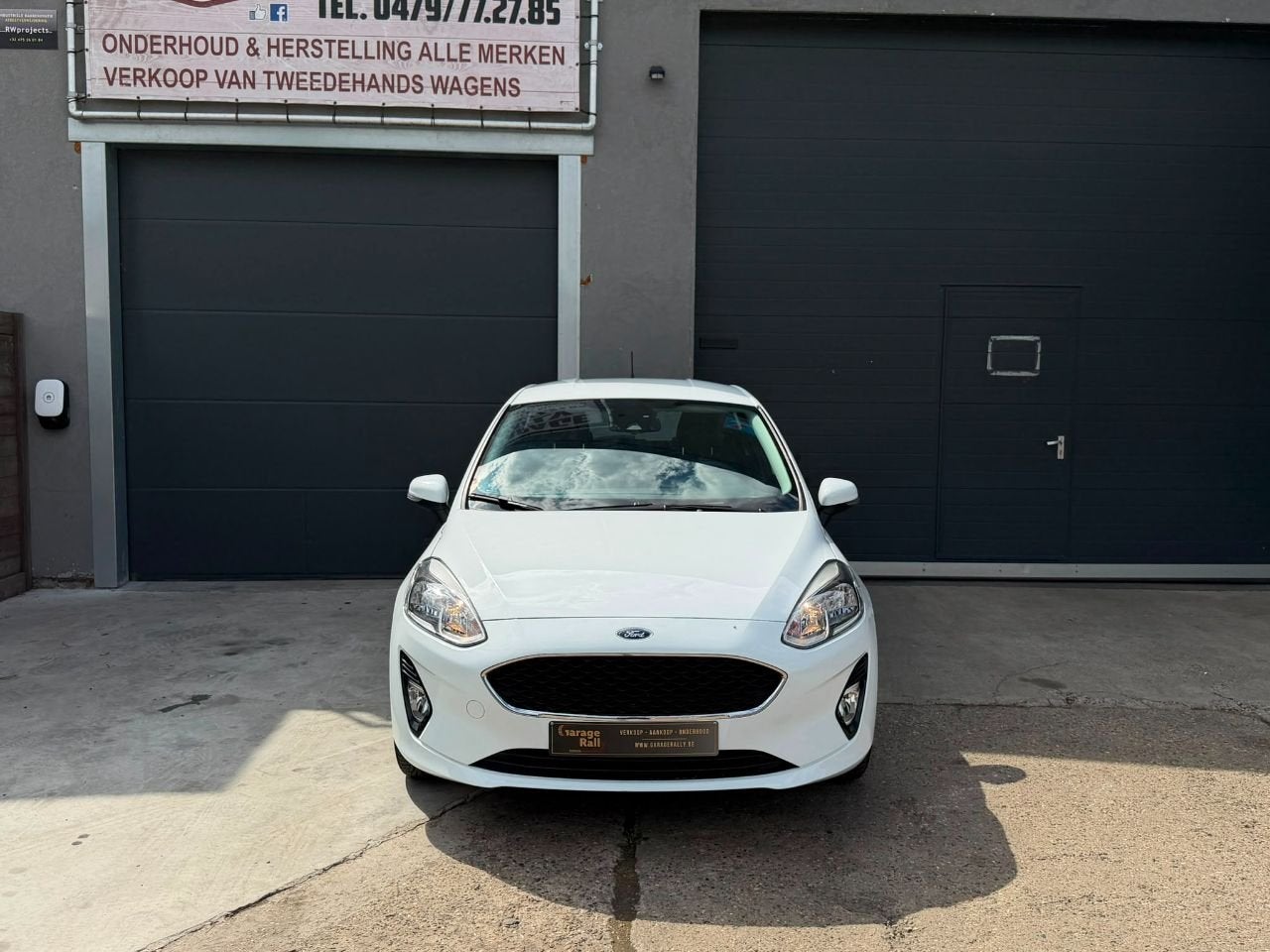 Ford Fiesta Trend (bj 2020), Auto's, Ford, 121 g/km, Stof, Wit, Bedrijf