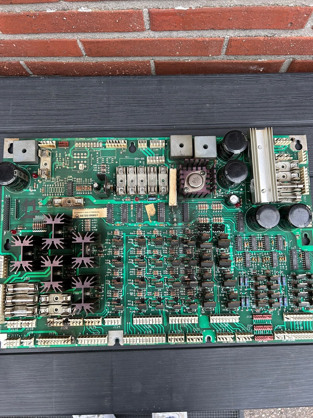 Power bord wpc 89 niet werkend, Gebruikt, Onderdeel of Defecte kast, Ophalen of Verzenden, Williams