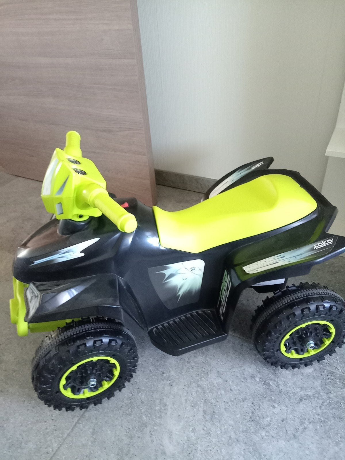 Quad te koop, Ophalen