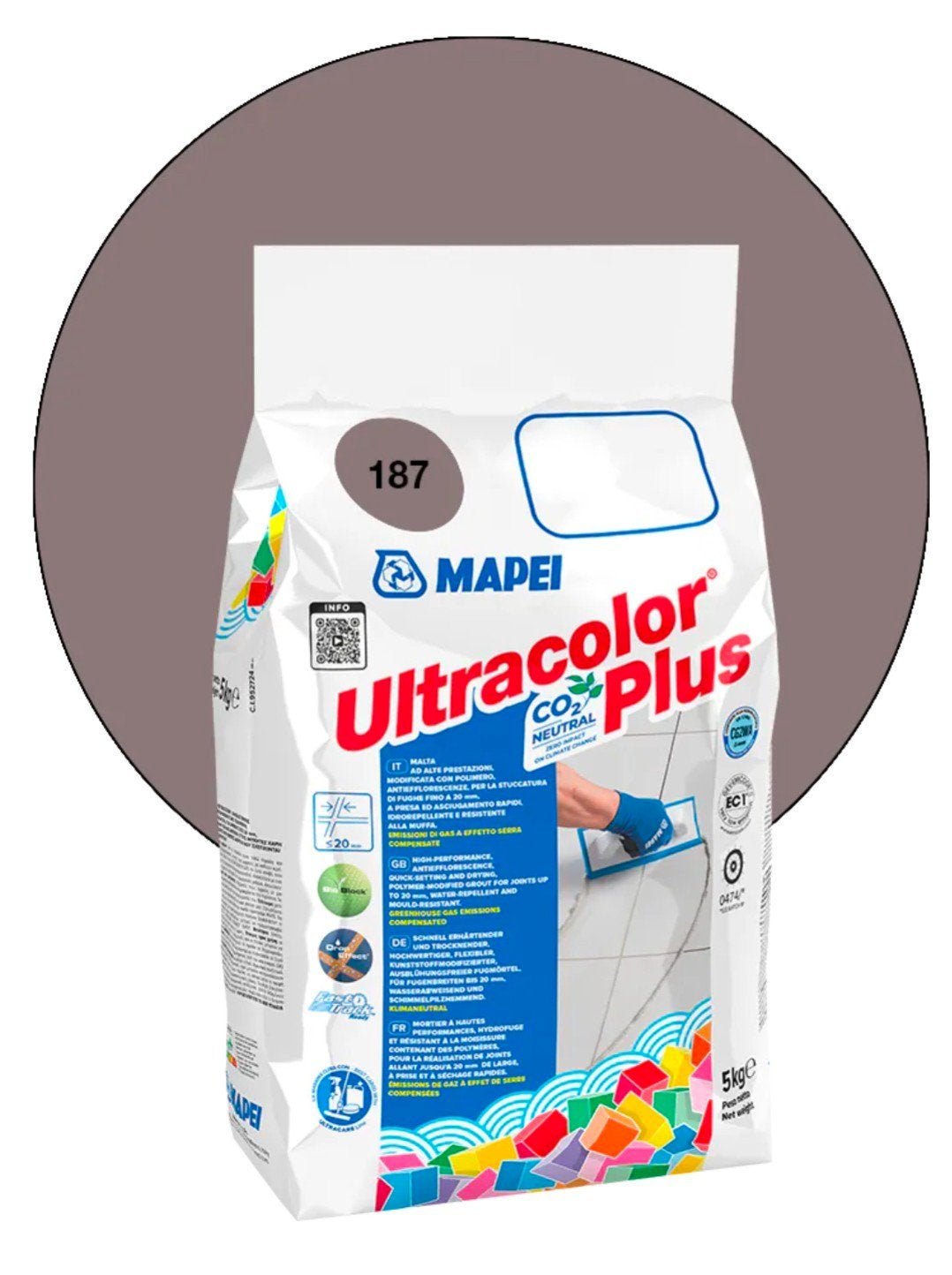 Voegmiddel Mapei - 5kg - binnen/buiten, Neuf, Enlèvement, Autres types, Autres matériaux
