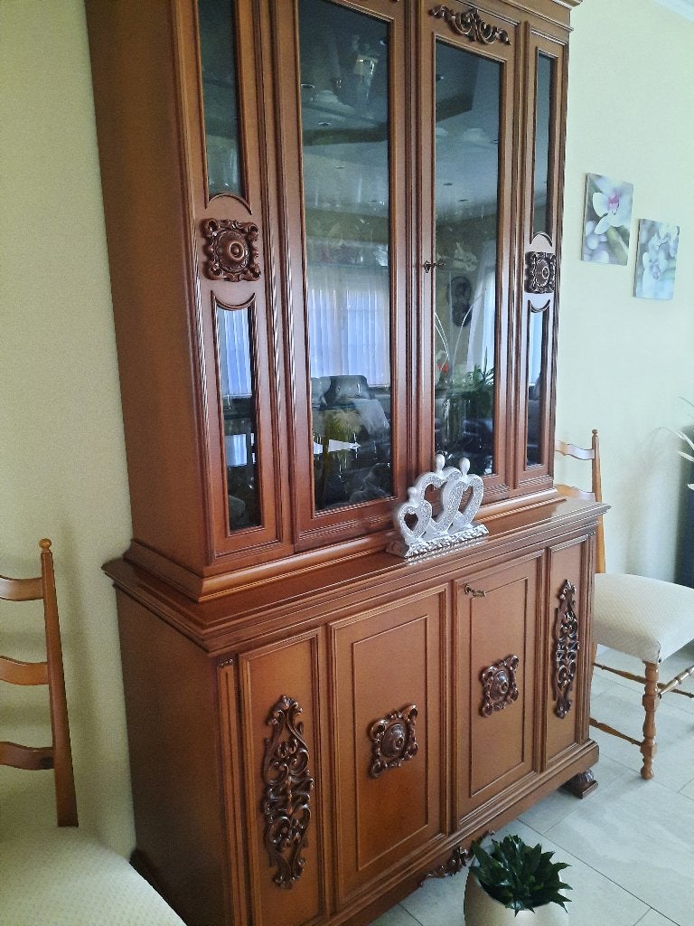Vitrine, Maison & Meubles, Comme neuf, Enlèvement, 200 cm ou plus, Moins de 50 cm