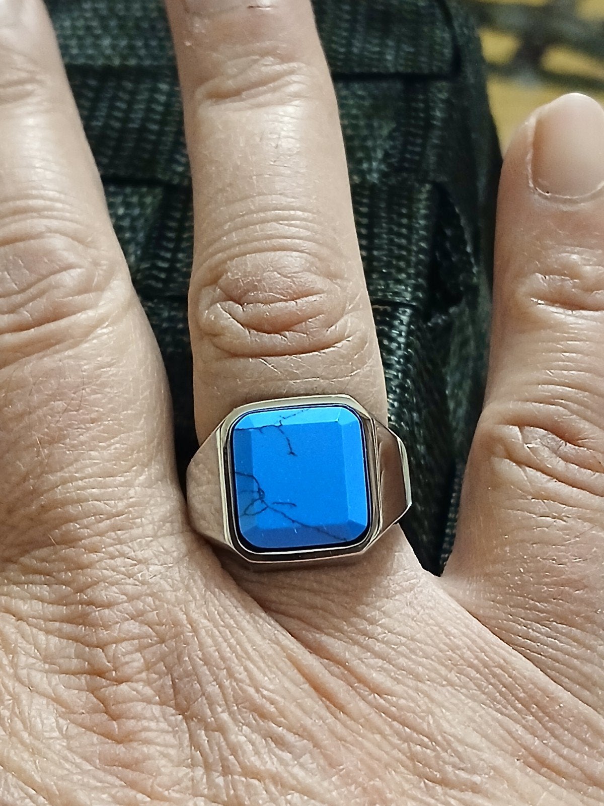 ring van roestvrij staal, Handtassen en Accessoires, Ophalen of Verzenden