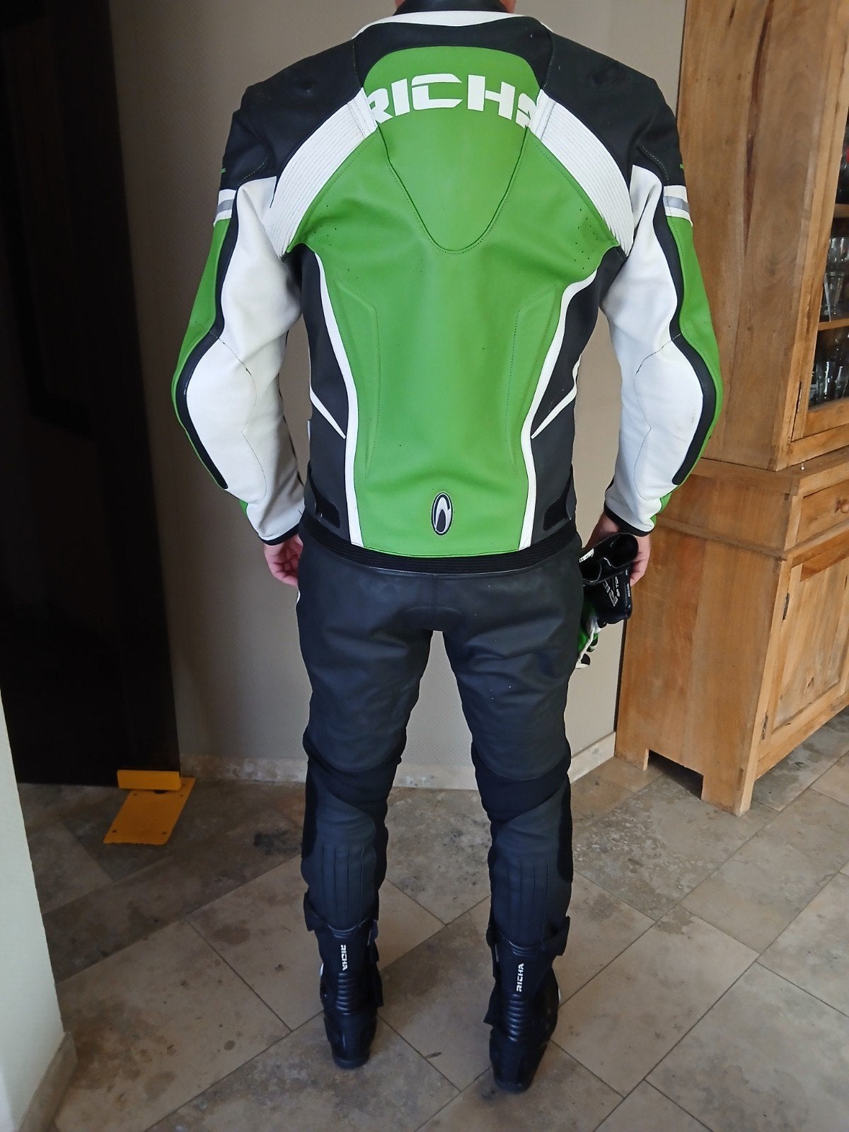 motorpak richa, Motoren, Kleding | Motorkleding, Ophalen of Verzenden, Jas | leer