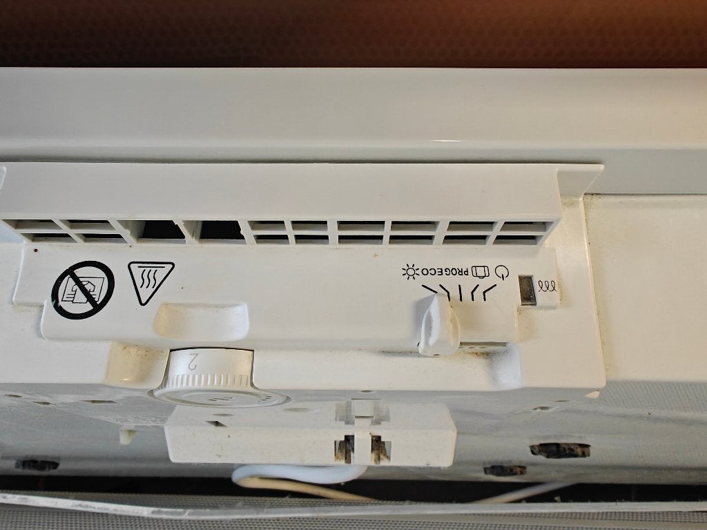Elektrische verwarming 1000W-1500W, 800 watts ou plus, Enlèvement, Utilisé, Radiateur
