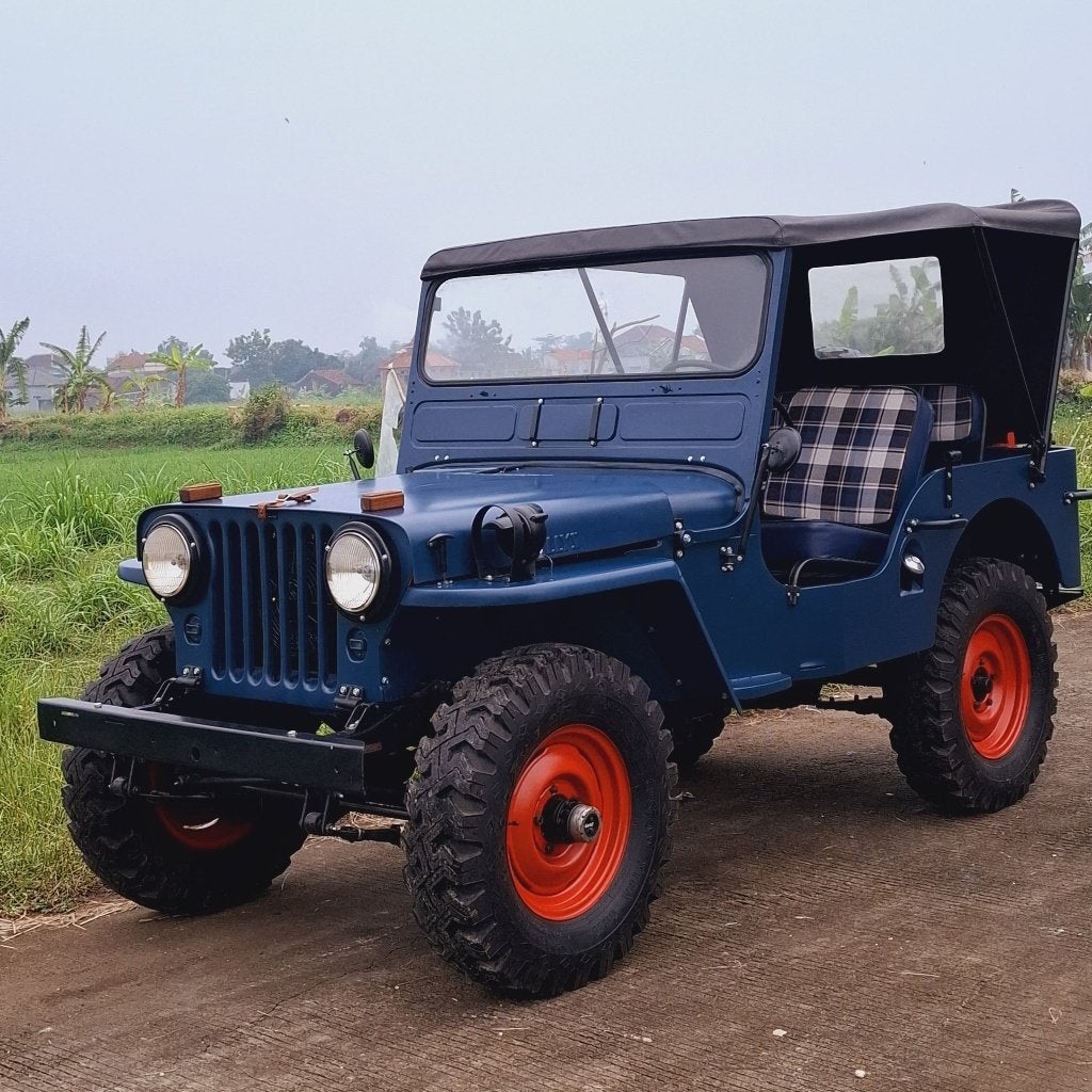 jeep willys CJ3A - 1951, 4 zetels, Stof, Overige modellen, 4 cilinders