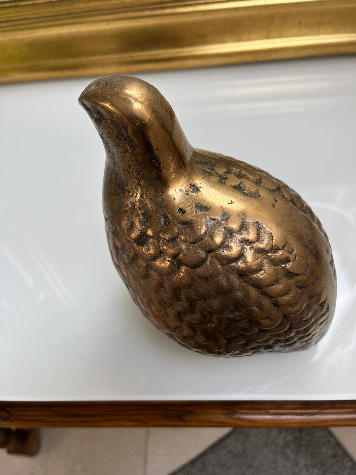Canard cuivré, Enlèvement, Cuivre