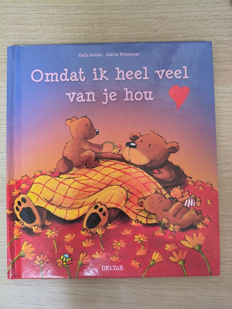 Omdat ik heel veel van je hou - Katja Reider, Boeken, Fictie algemeen, Zo goed als nieuw, Voorleesboek, Katja Reider, Sabine Kraushaar
