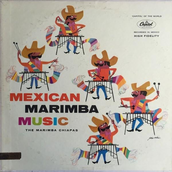 The Marimba Chiapas – Mexican Marimba Music, Enlèvement ou Envoi, Utilisé, 12 pouces
