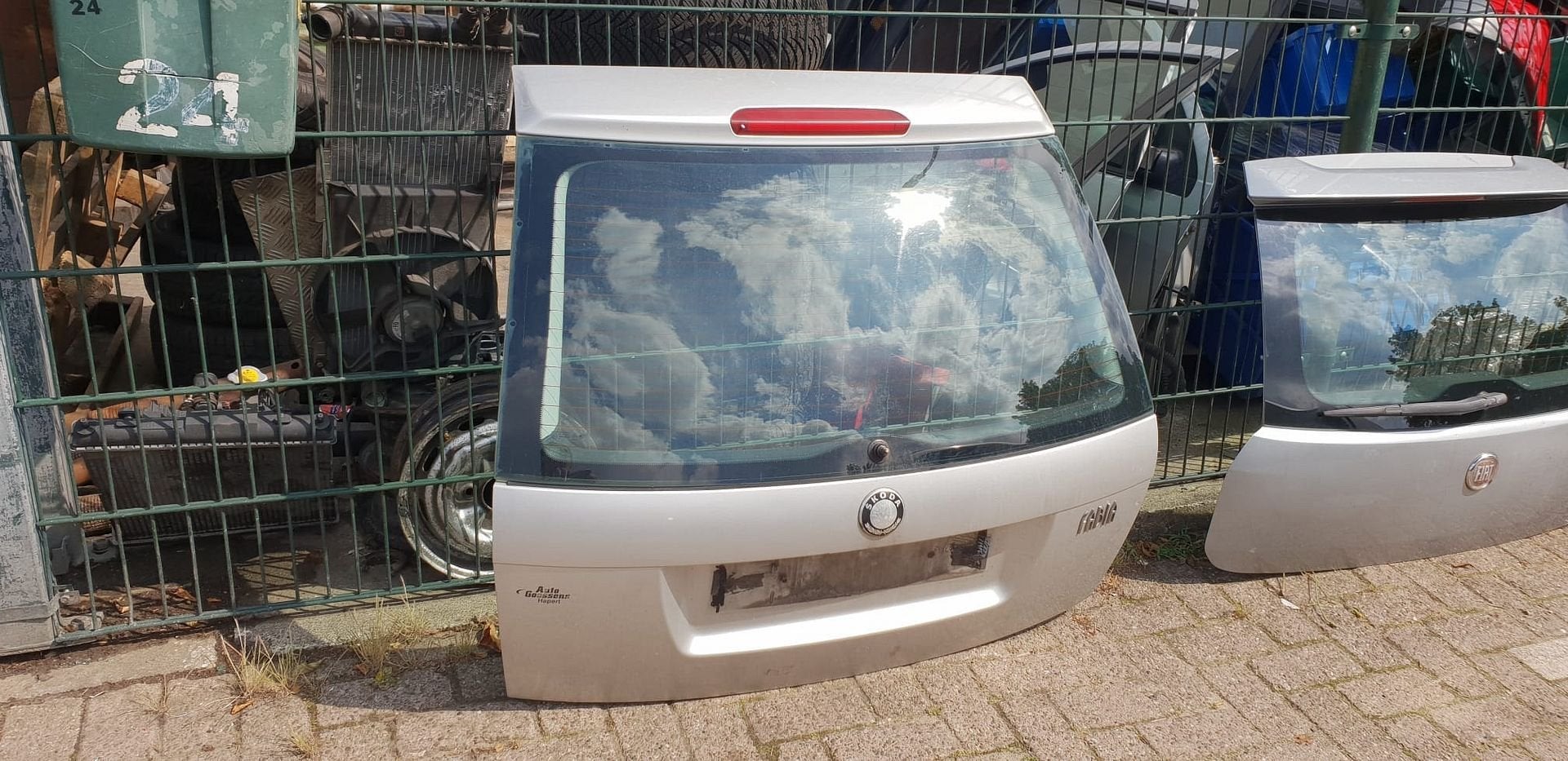 SKODA FABIA STATION ACHTERKLEP BJ 2001 2006, Arrière, -, Haillon arrière, Utilisé