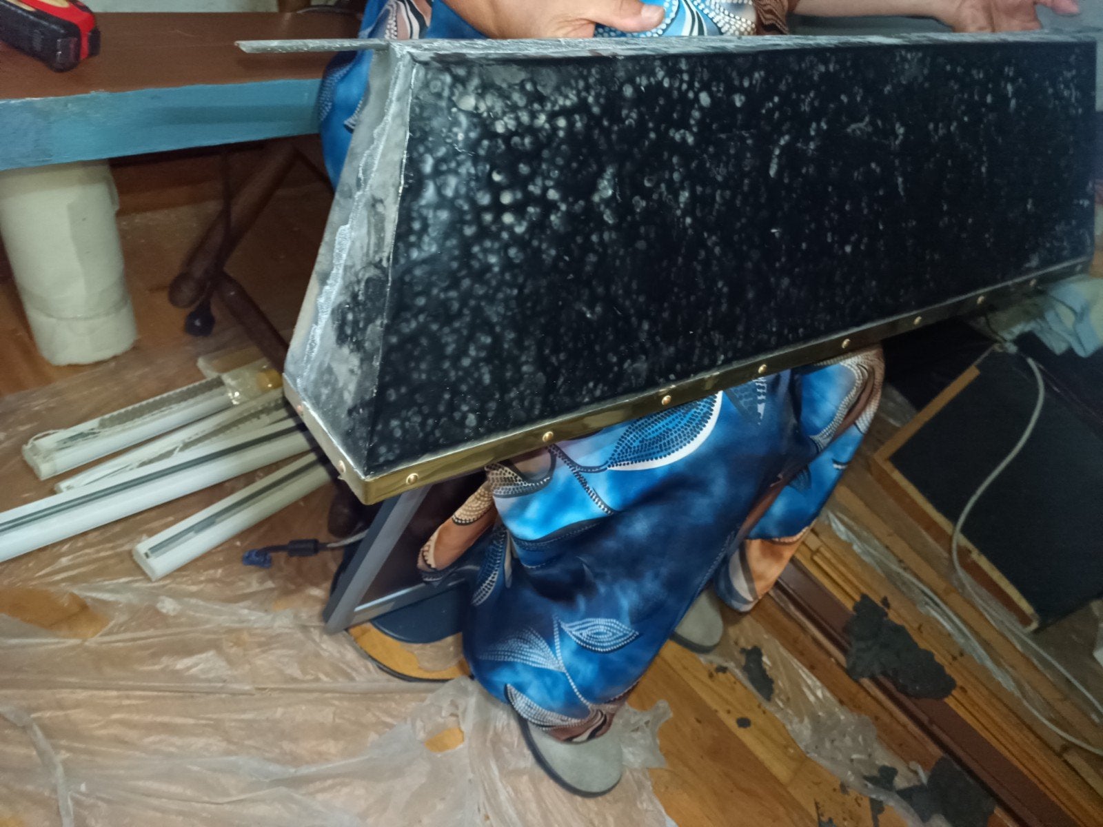 Hotte aspirante ou hotte de cheminée, Bricolage & Construction, Métaux, Enlèvement