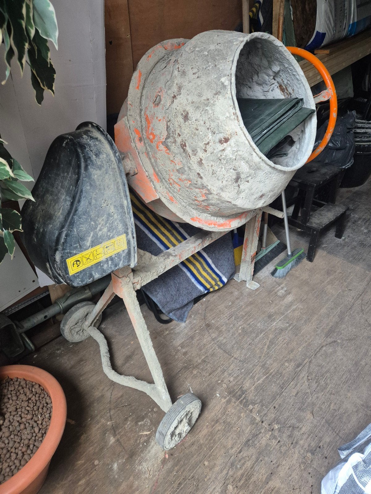 Steigermateriaal Klapschragen steigerplanken betonmolen OSB, Enlèvement ou Envoi, Utilisé