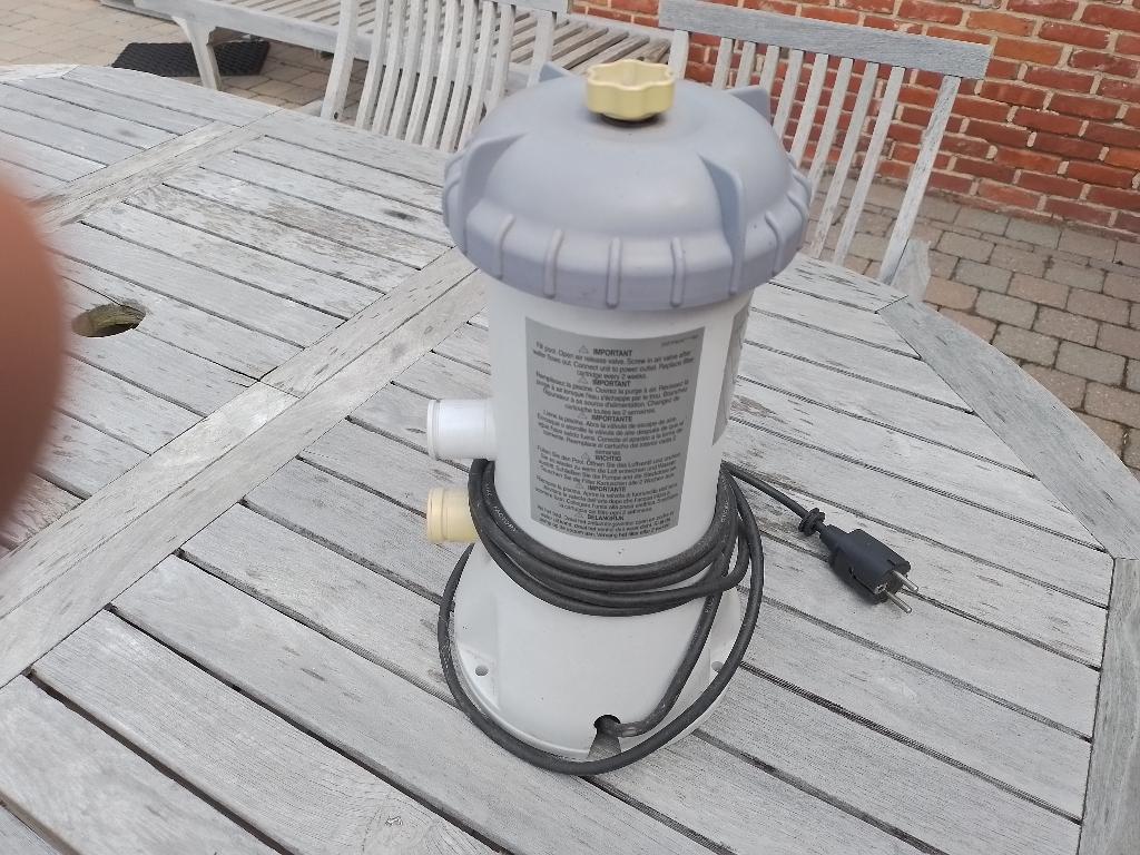 filterpomp , gebruikt maar werking ok., Tuin en Terras, Ophalen of Verzenden, Gebruikt, Zwembadpomp