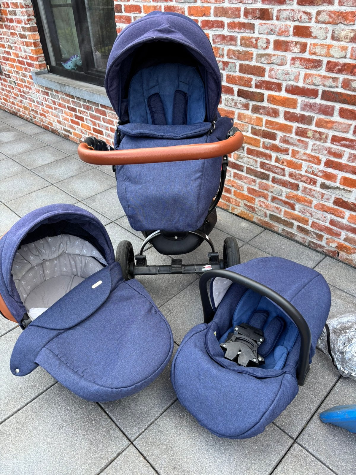 Tekoop Tutek 3 in 1 kinderwagen, Autres marques, Pneus, Enlèvement, Utilisé
