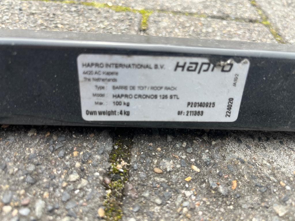 Hapro Dakdragers, Ophalen, Gebruikt