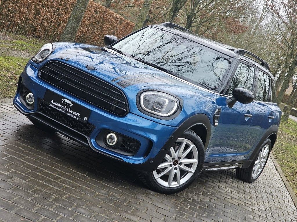 Mini countryman 1.5 benzine JCW | JCW SCHAALSTOELEN | CAMERA, Dealer onderhouden, Countryman, Blauw, Alcantara