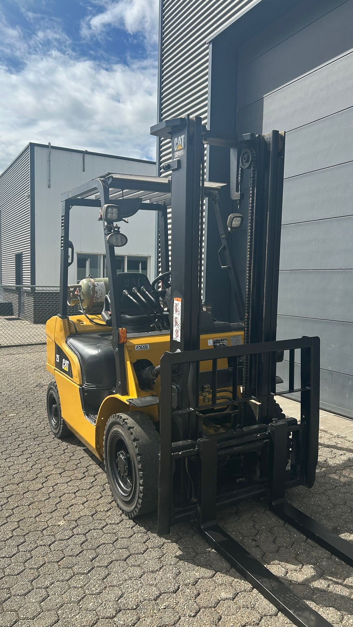 Caterpillar GP25N 2,5 ton LPG heftruck, 2000 à 3000 kg, LPG, Chariot élévateur, Caterpillar