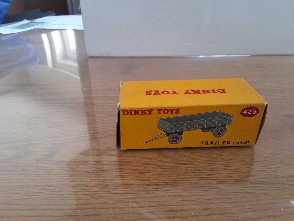 remorque dinky-toys 428, Hobby & Loisirs créatifs, Enlèvement ou Envoi, Comme neuf, Tracteur et Agriculture, Dinky Toys