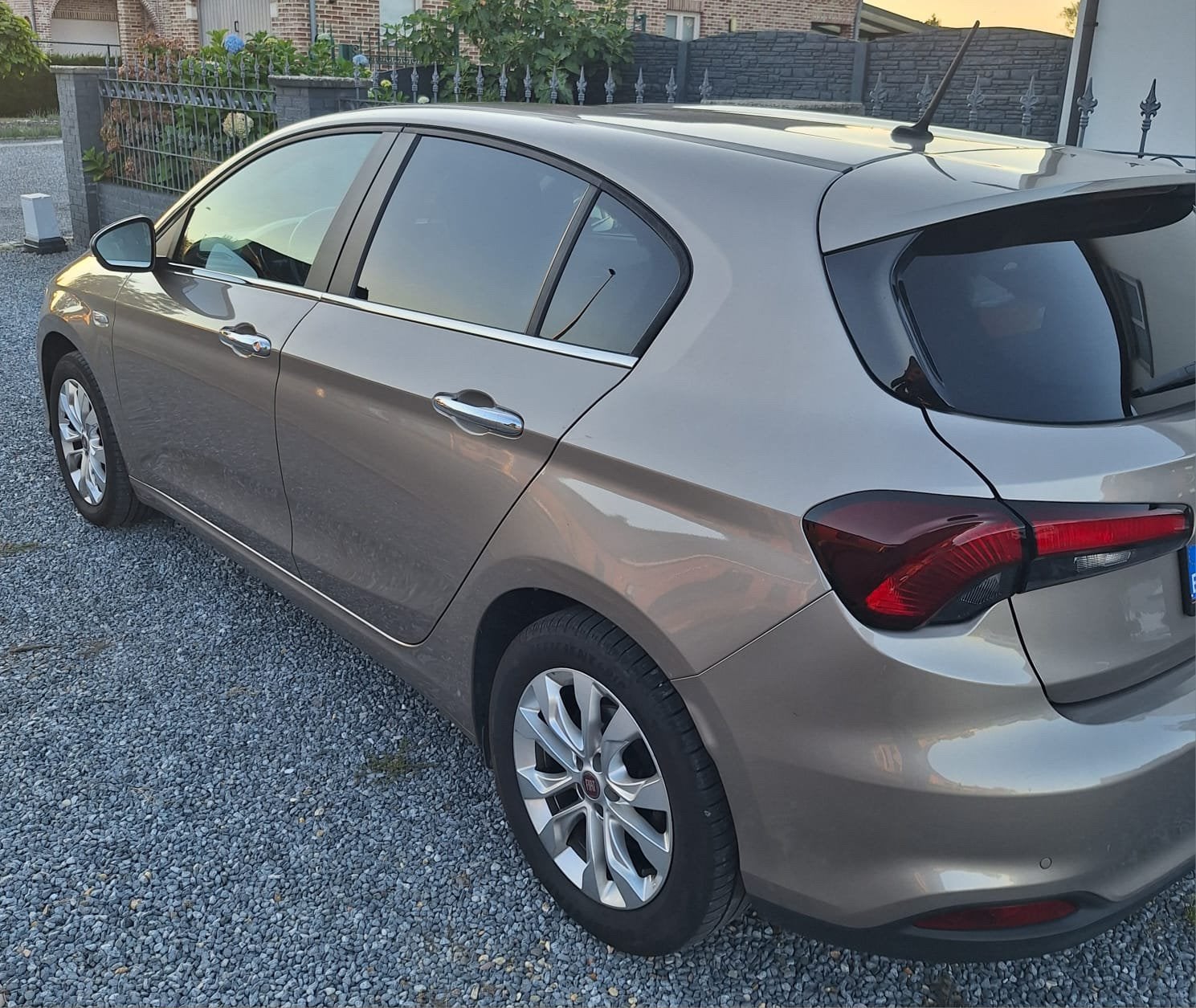 Fiat tipo 1.6D automaat, Auto's, Automaat, Stof, Beige, Diesel