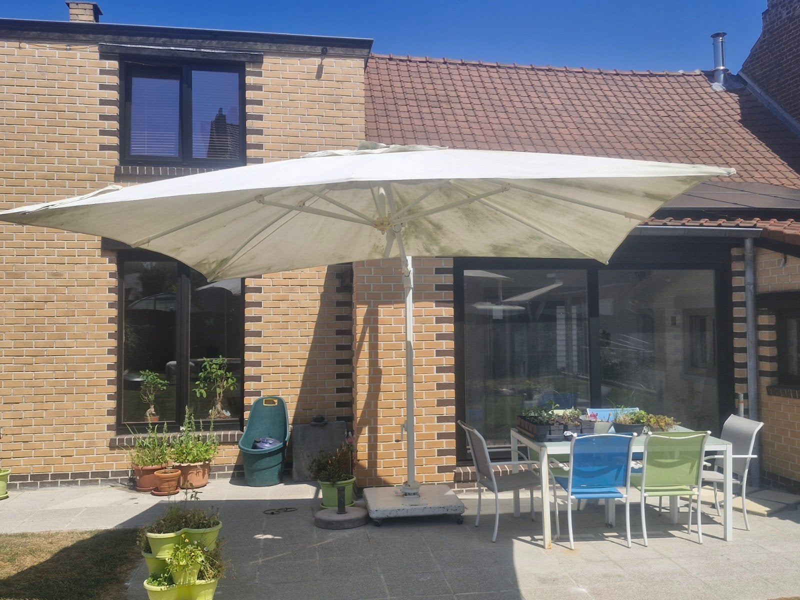 parasol, Jardin & Terrasse, Verrières, Enlèvement