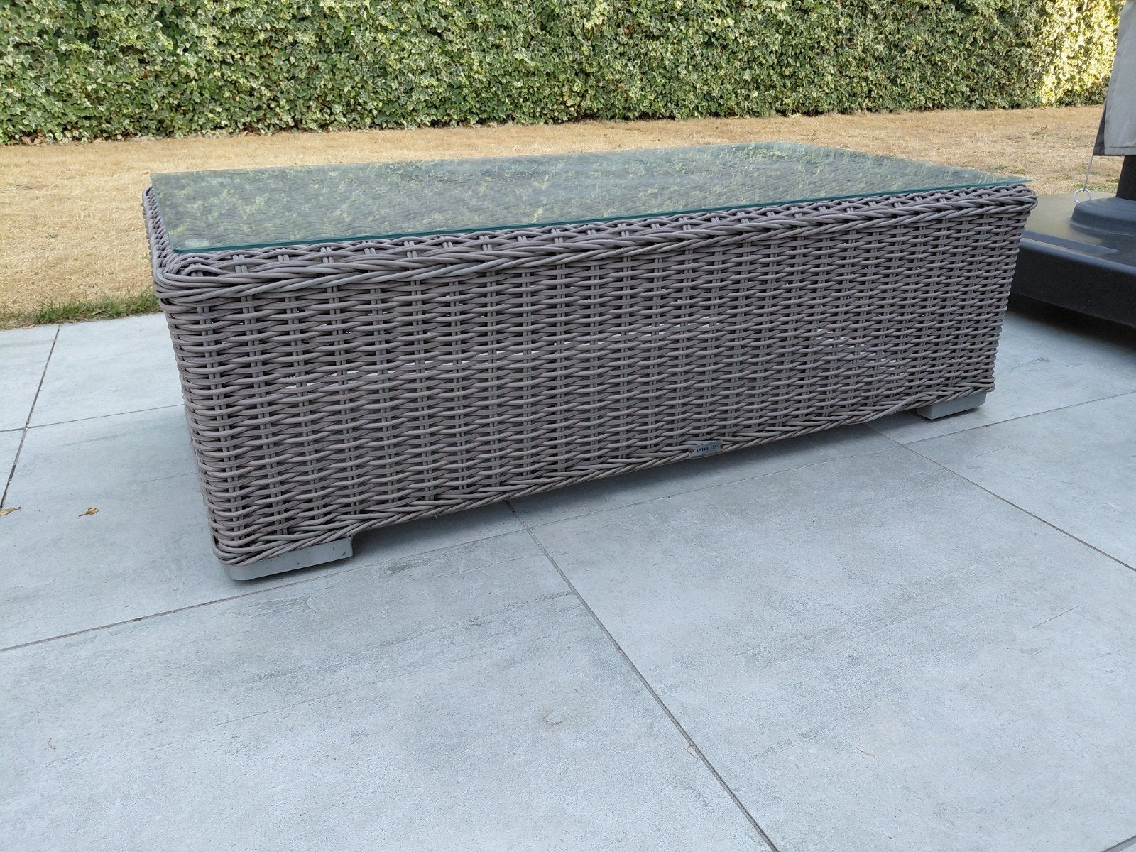 rotan buitentafel Castle Line 1,2m x 0,6m, Enlèvement, Utilisé