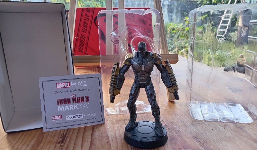 Figurine Iron Man 3 Mark XXV Marvel - 12 cm - Parfait état, Envoi, Comme neuf, Fantasy