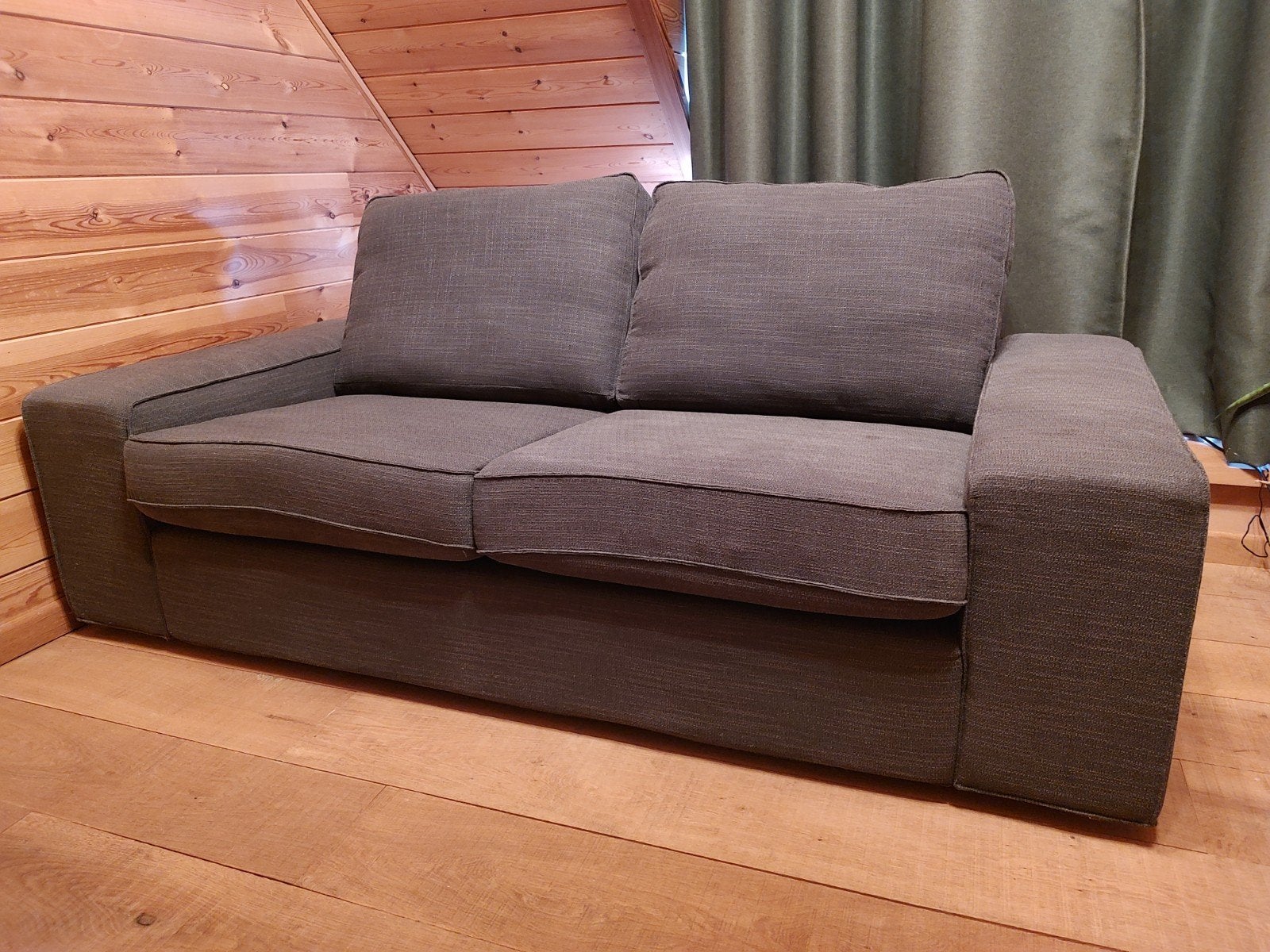 ruime tweepersoonszetel (IKEA), Huis en Inrichting, Ophalen, Gebruikt, 150 tot 200 cm, Tweepersoons