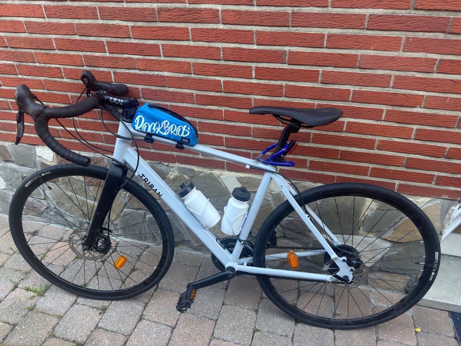 Vélo de Route Triban RC120 - Taille M - Excellent État, Autres marques, Comme neuf, Enlèvement, 15 à 20 vitesses