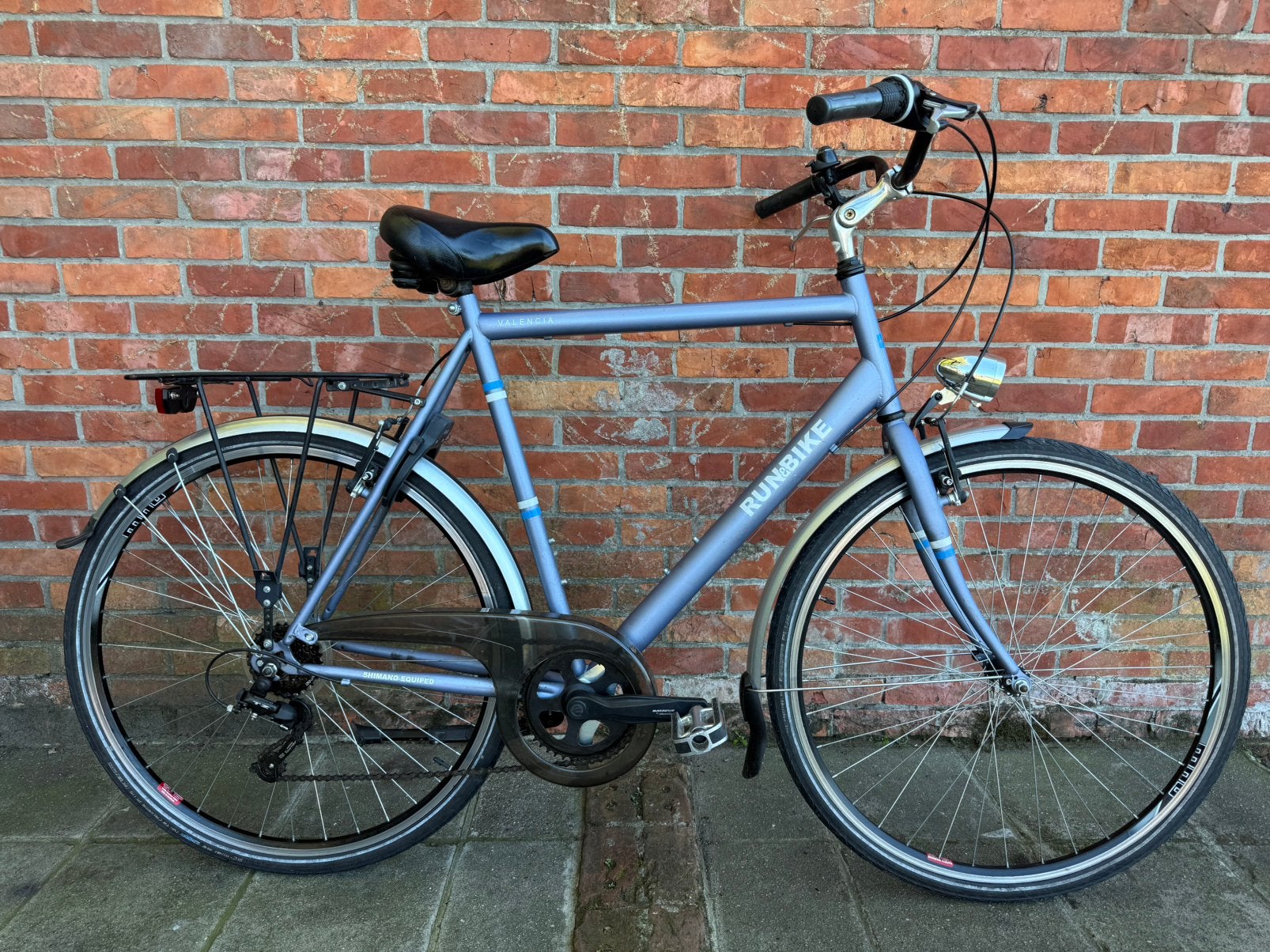 Grote Herenfiets in goede staat, Fietsen en Brommers, Gebruikt, Velgrem, 57 tot 61 cm, Ophalen