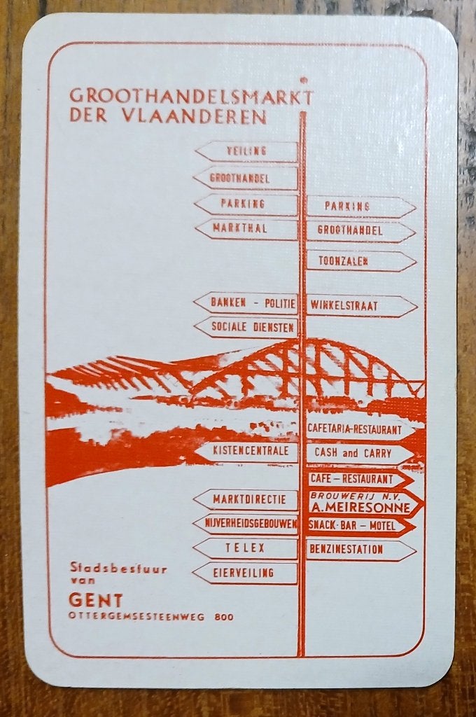 Carte à jouer Brewery, Envoi