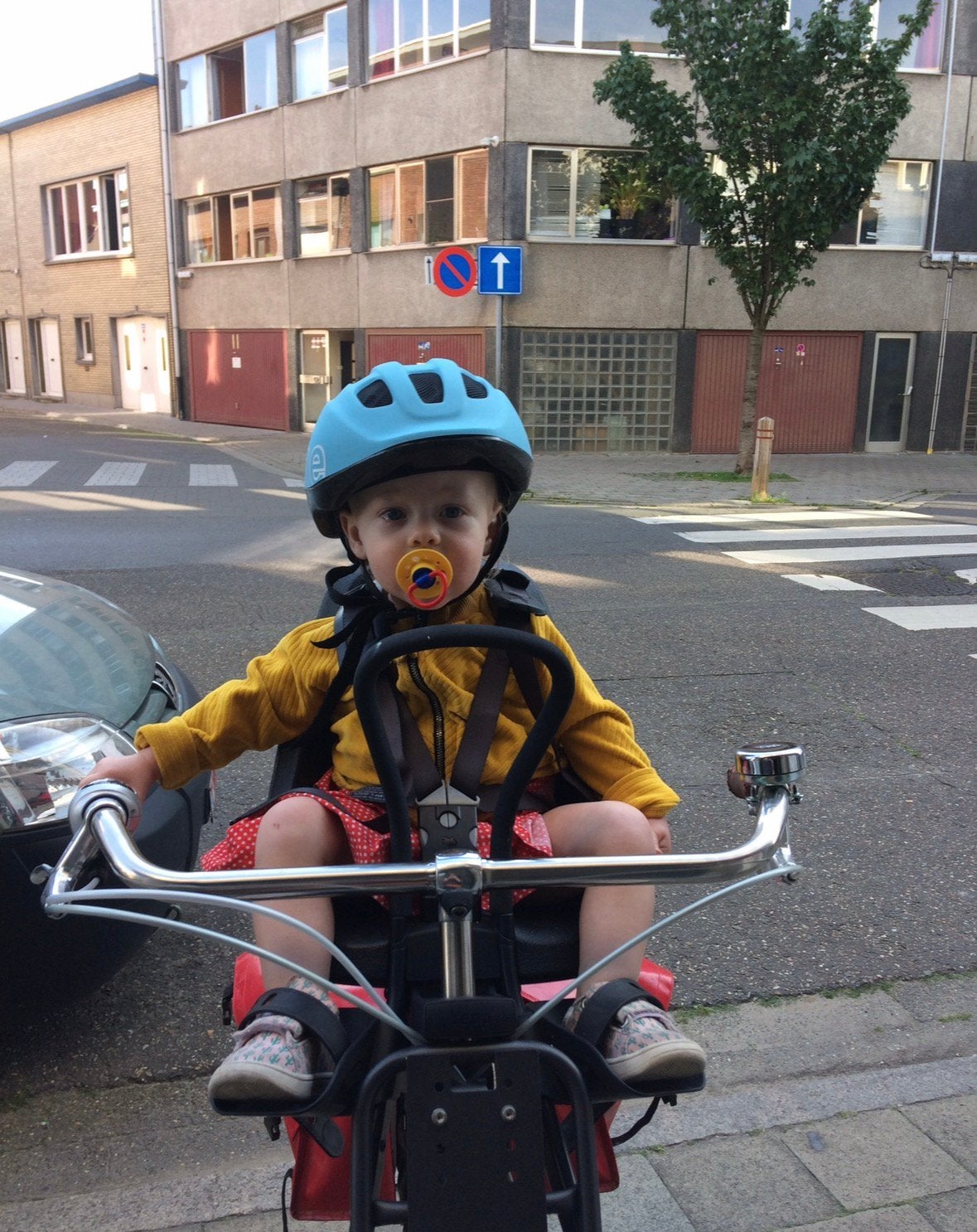 Yepp mini fietsstoel, Siège avant, 0 à 18 kg, Repose-pieds, Enlèvement