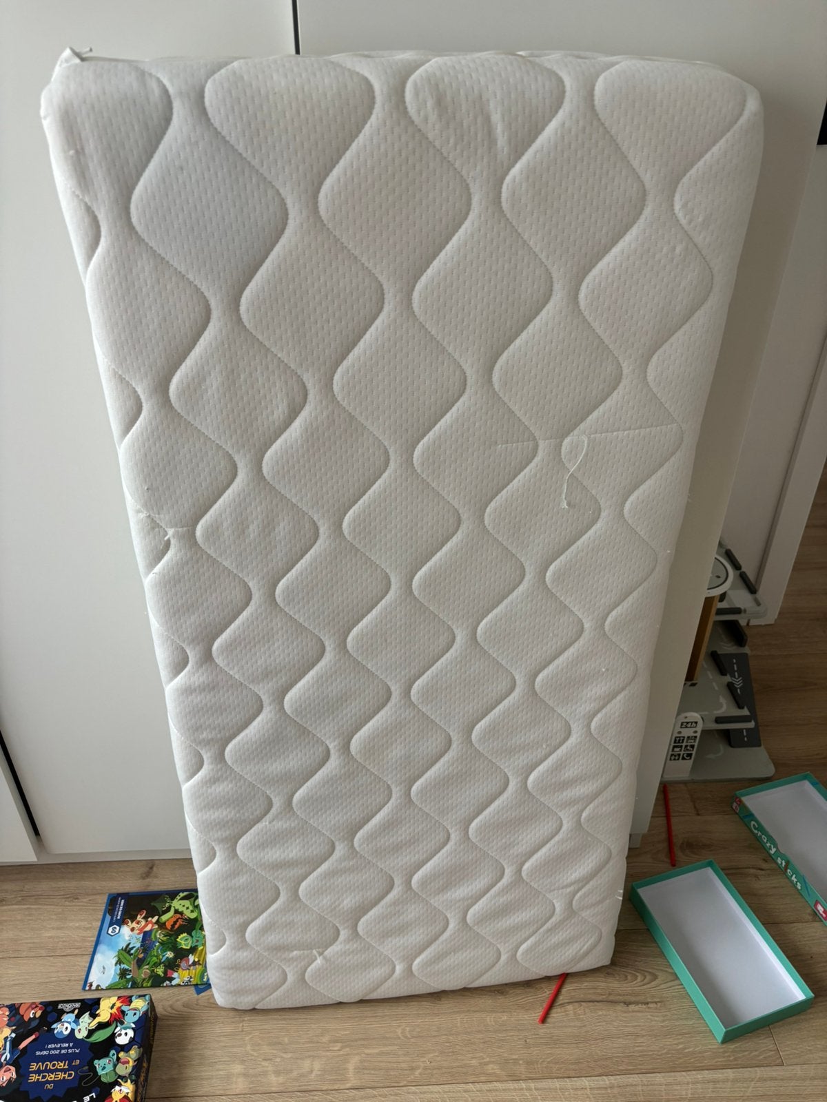 Matelas enfant 60x120, Maison & Meubles, Enlèvement, Comme neuf, Matelas
