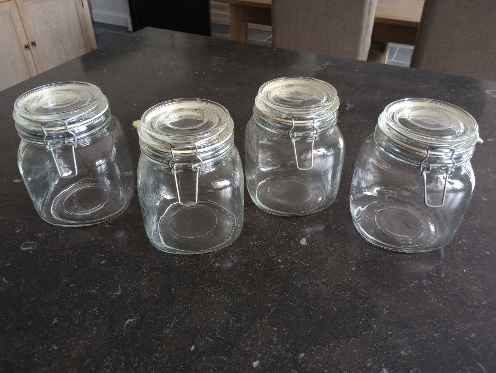 Weckpotten 4x 1l, Huis en Inrichting, Ophalen