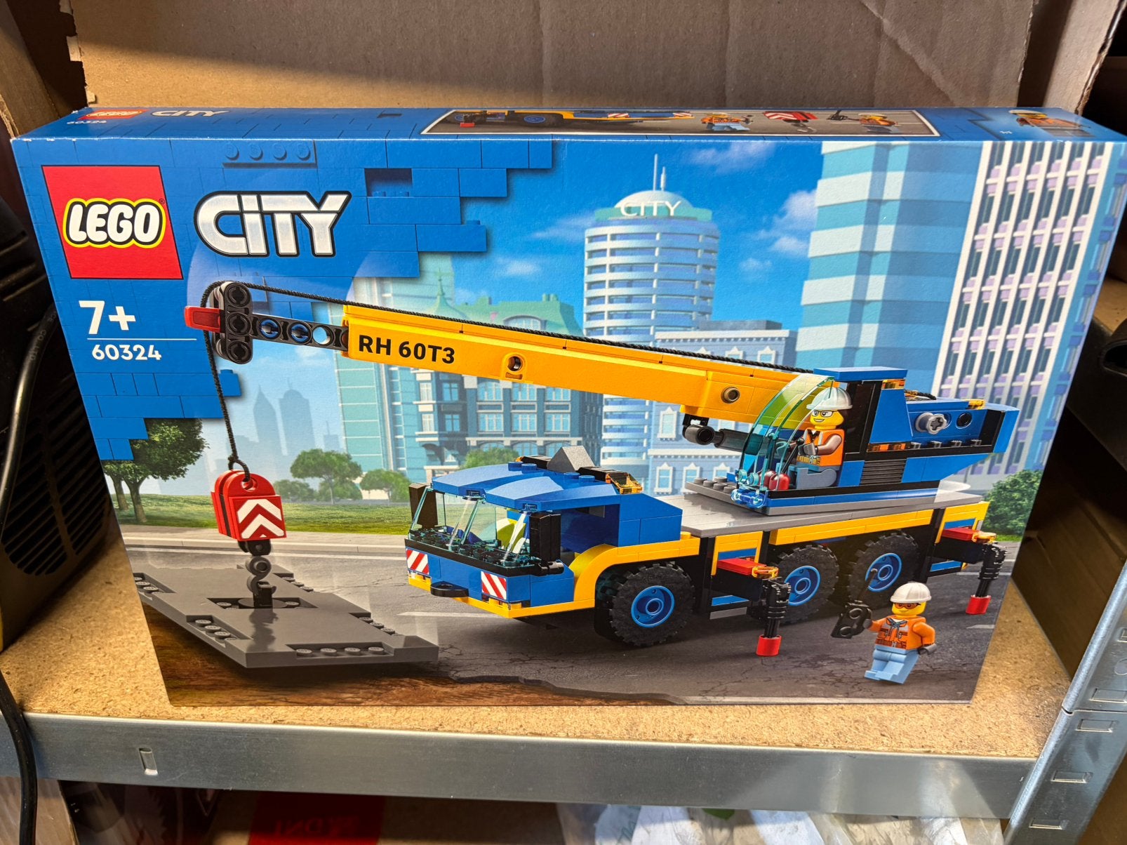 LEGO city Mobiele kraan (60324), Ophalen, Zo goed als nieuw, Lego, City