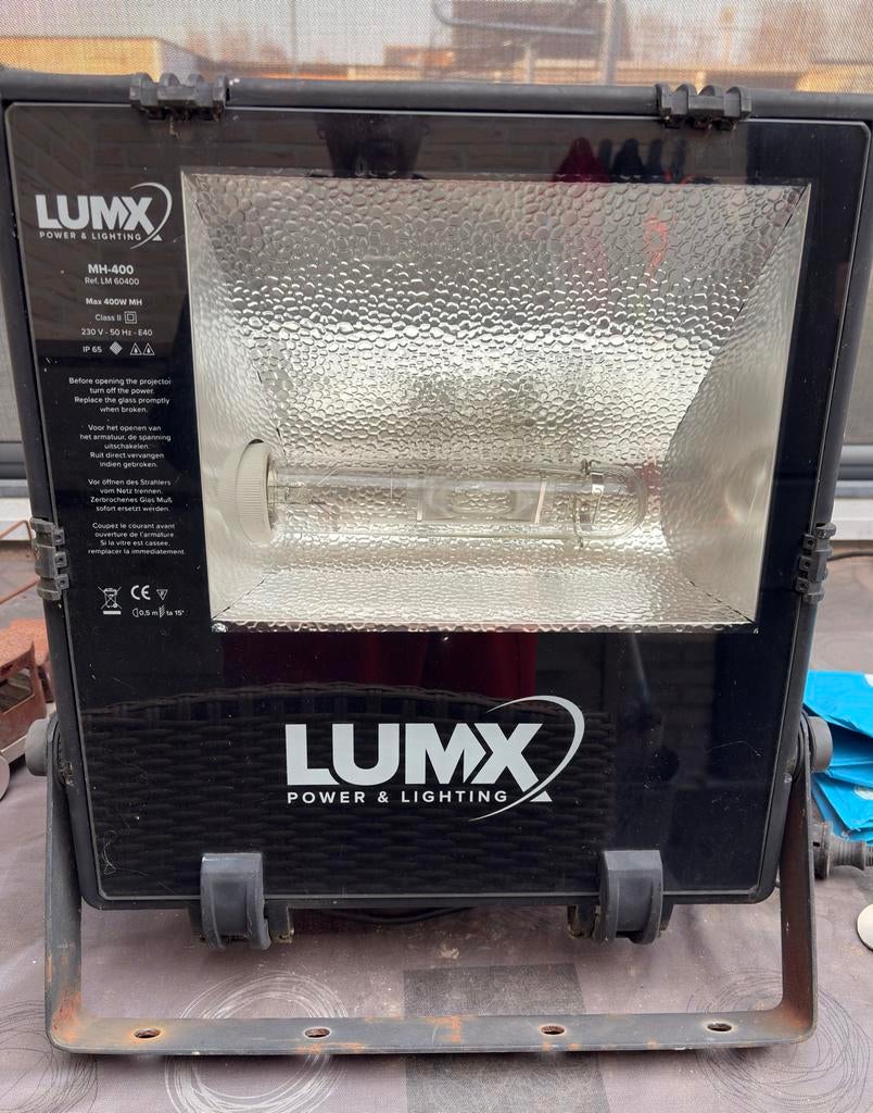 Lumx lamp 400W  2 stuks, Ophalen, Gebruikt, 200 tot 500 watt, Lamp