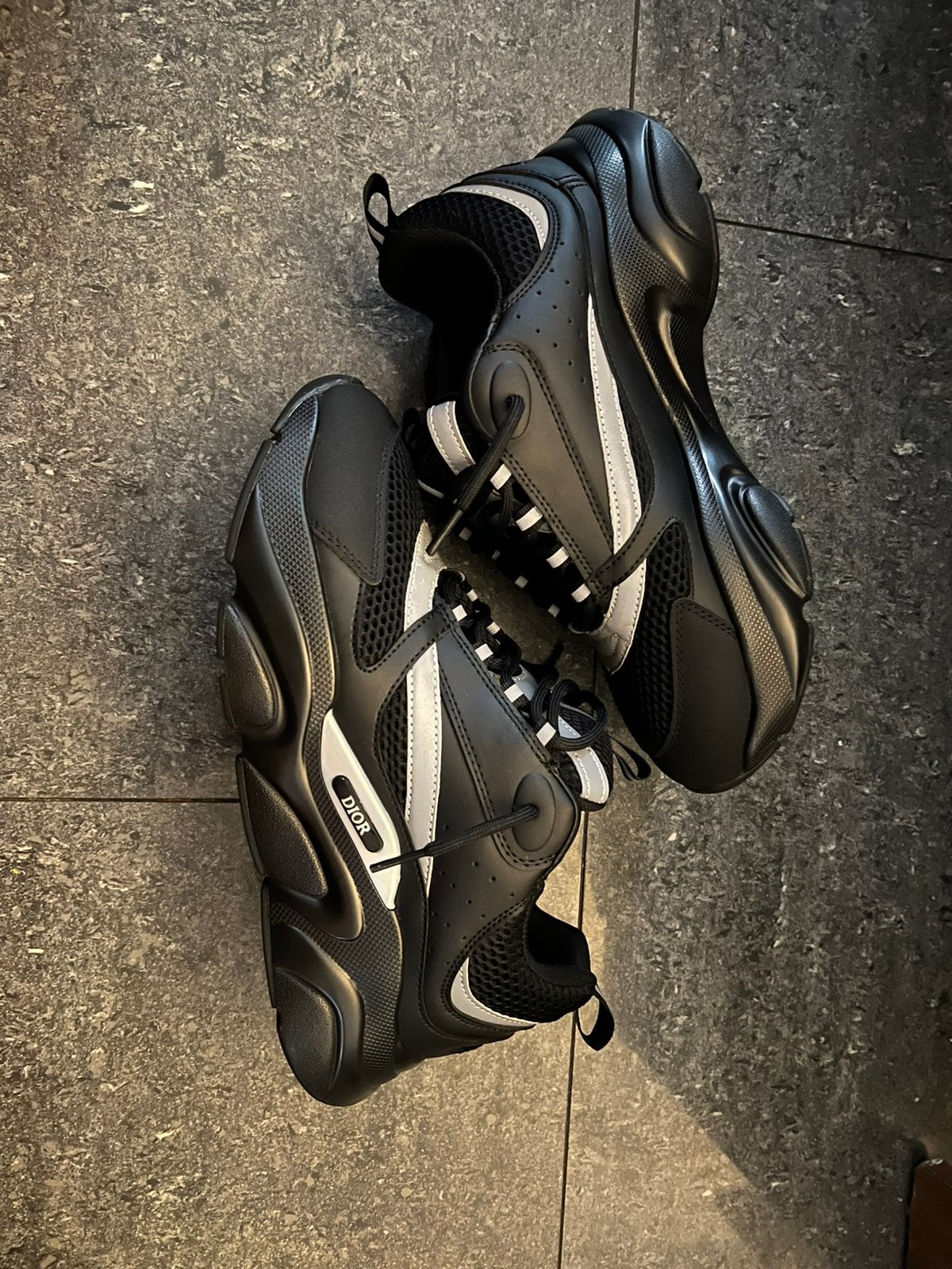 Dior b22 black size 43, Zwart, Ophalen of Verzenden, Zo goed als nieuw, Sneakers