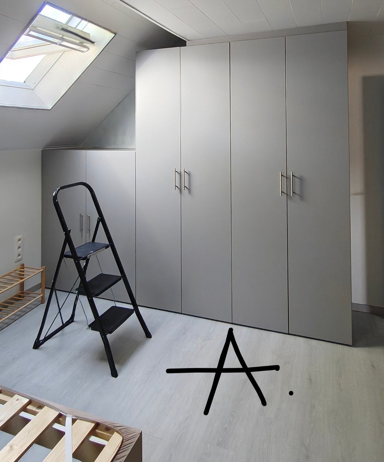 Dressing/kleerkasten, Huis en Inrichting, Kasten | Kleerkasten, Overige materialen, Gebruikt, 200 cm of meer, 200 cm of meer