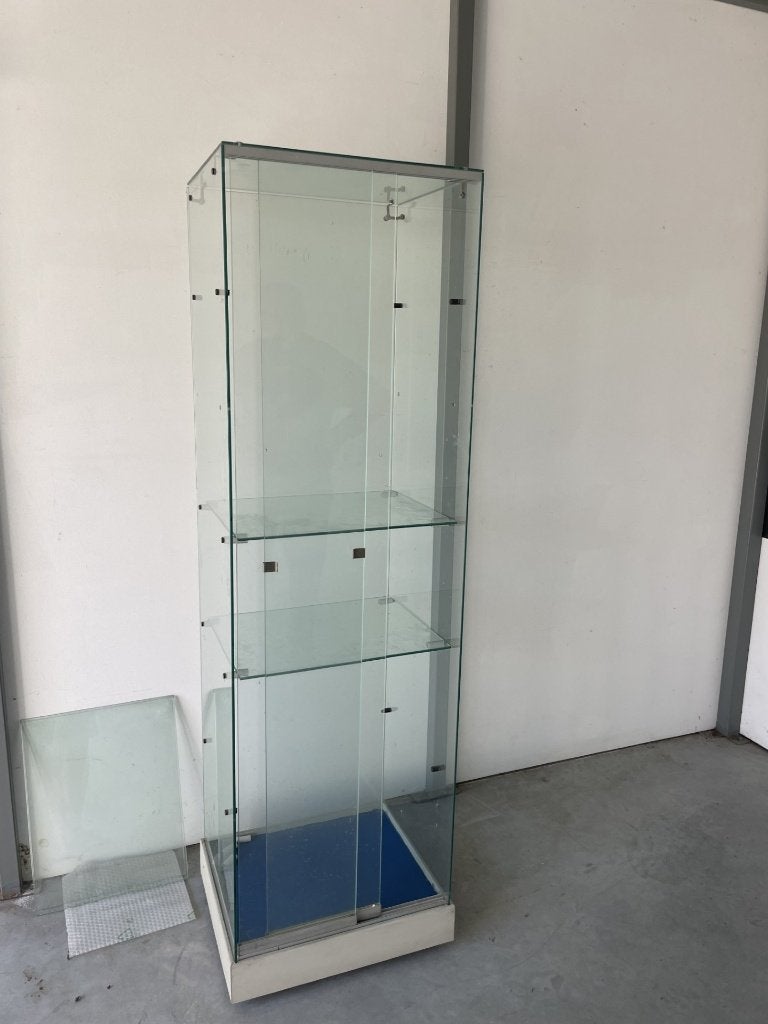 vitrine en verre, Maison & Meubles, Armoires | Vitrines, Avec porte(s), 25 à 50 cm, Glas, Comme neuf
