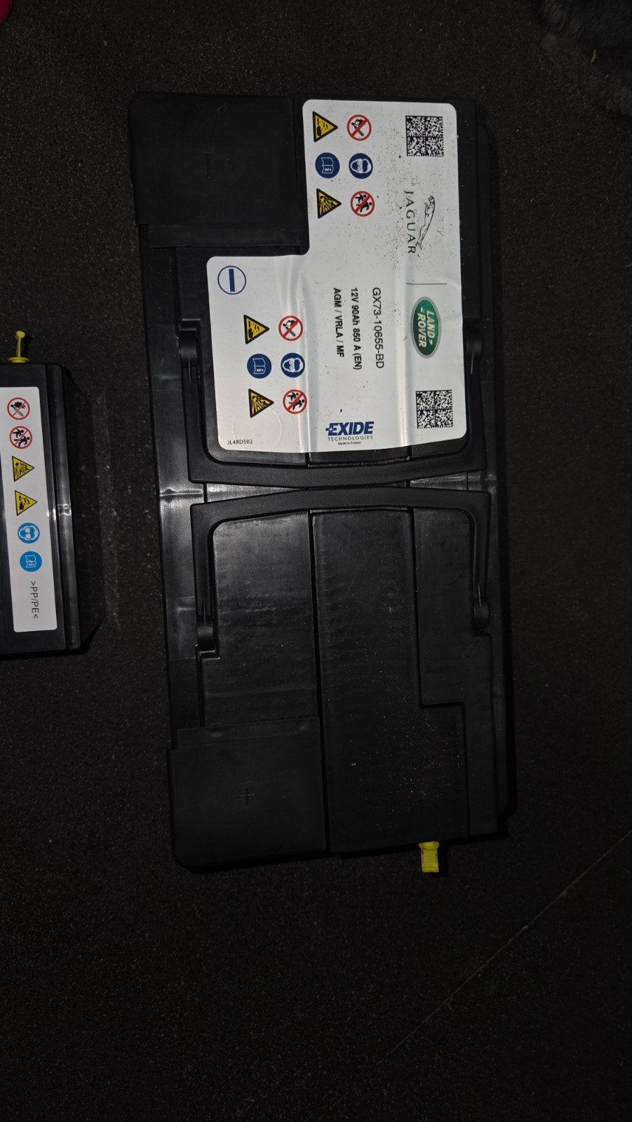 Auto batterij 12V 90Ah 850 A, Ophalen