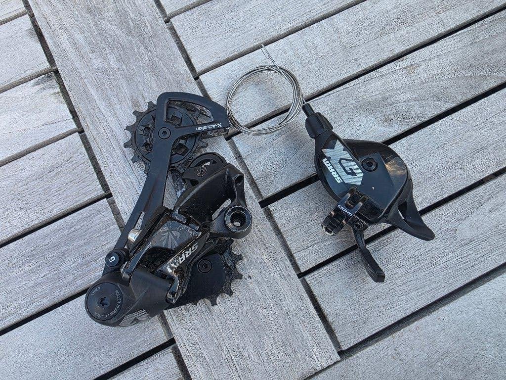 Sram GX Eagle 12 speed derailleur en shifter, Fietsen en Brommers, Ophalen, Gebruikt, Mountainbike, Derailleur of Ketting