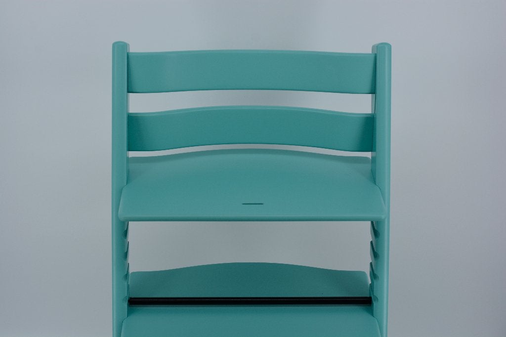 Stokke Tripp Trapp Ocean Blue – trip trap stoel, Kinderen en Baby's, Verzenden, Gebruikt, Meegroeistoel, Aanschuifbaar